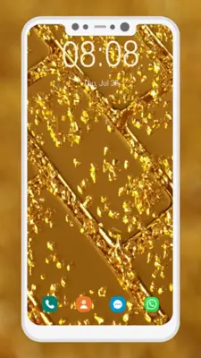 Gold Wallpaper android App screenshot 0