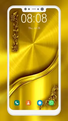 Gold Wallpaper android App screenshot 1